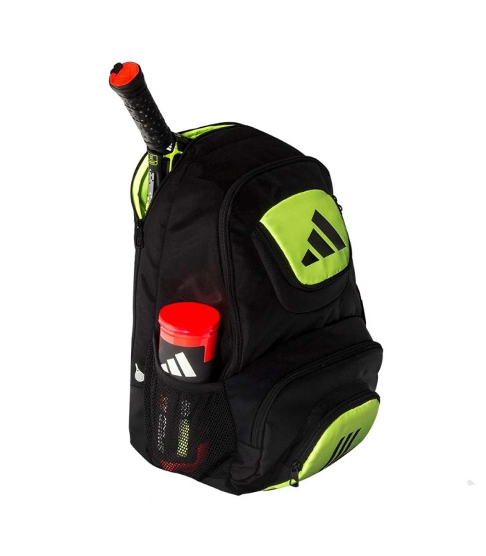 Adidas Pro Tour Black Green Backpack | IPONTENNIS