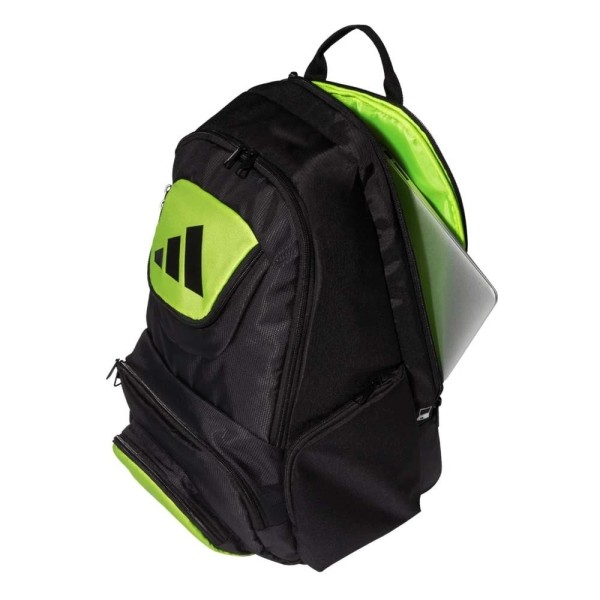 Adidas Pro Tour Black Green Backpack | IPONTENNIS