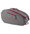 Bolsa Wilson Team Padel Gris Jaspeado / Rojo 1