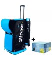 Máquina lanzapelotas Slinger Bag + Caja de 72 pelotas Dunlop Fort Xtra Life