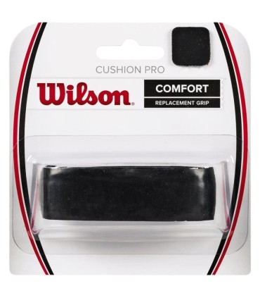 Raquete Wilson com empunhadura acolchoada preta. | IPONTENNIS