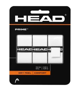 Juego de 3 sobregrips blancos Head Prime 1