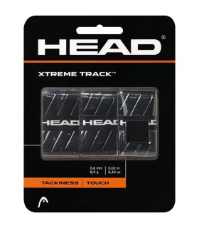 Pack de 3 overgrips Head Xtreme Track Negro 1