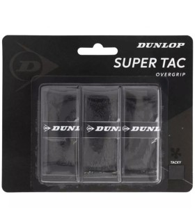 Sobregrips Dunlop Super Tac Negros x 3 1