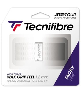 Empuñadura blanca Tecnifibre Wax Feel 1