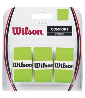 Tres sobregrips verdes Wilson Pro para Blade 1