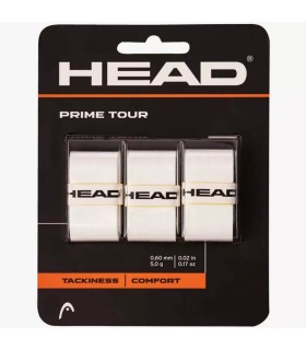 Pack de 3 sobregrips blancos Head Prime Tour 1