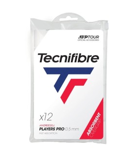 12 Overgrips Tecnifibre Players Pro Blancos 1