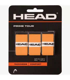 Paquete de 3 sobregrips Head Prime Tour Naranja 1