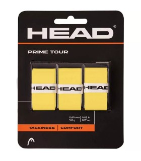 Juego de 3 sobregrips Head Prime Tour amarillos 1