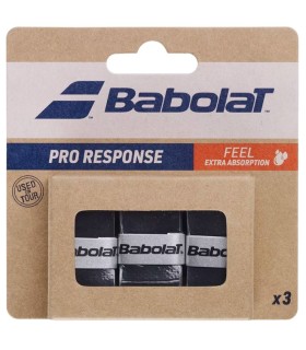 Babolat Pro Response Negro x 3 Sobregrips 1