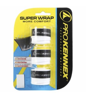 Pro Kennex Super Wrap Blanco x 3 sobregrips 1