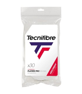 30 Sobregrips Tecnifibre Players Pro Blancos 1