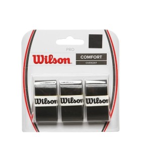 Wilson Pro Overgrip Negro x 3 sobregrips 1