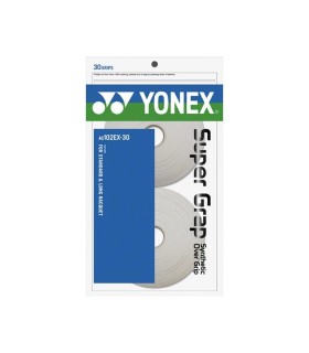 30 sobregrips blancos Yonex Super Grap 1