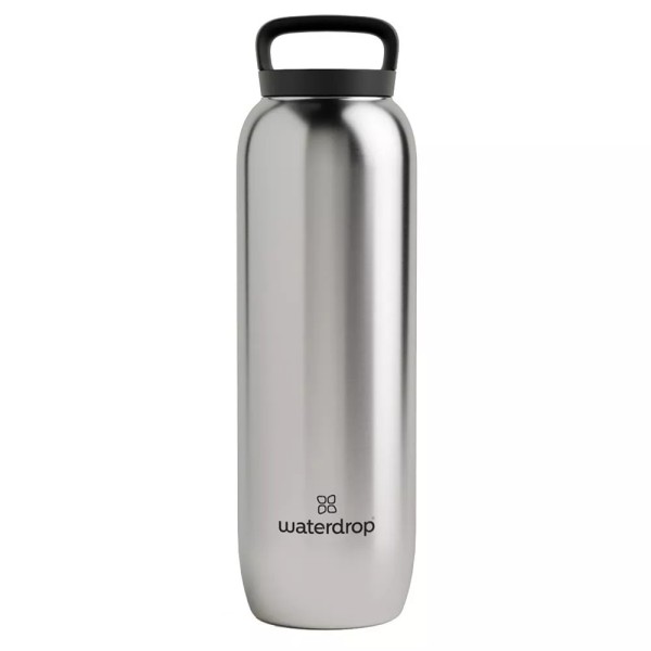 Waterdrop Gray Thermal Bottle | Ipontennis