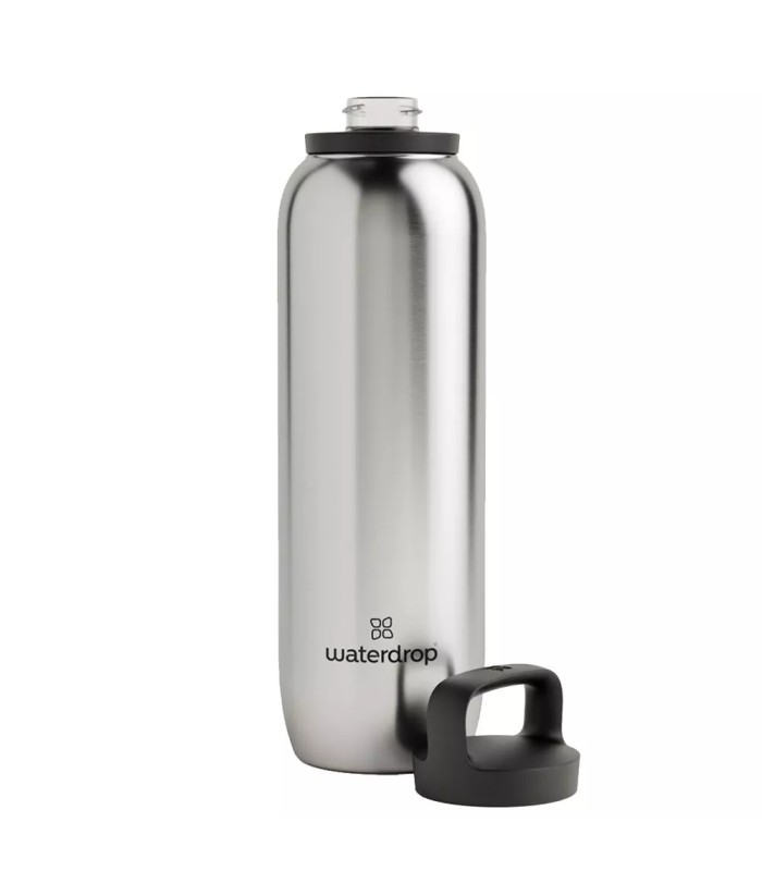 Waterdrop Gray Thermal Bottle | Ipontennis