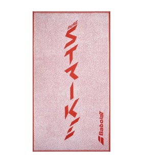 Toalla Babolat mediana blanca/roja 1