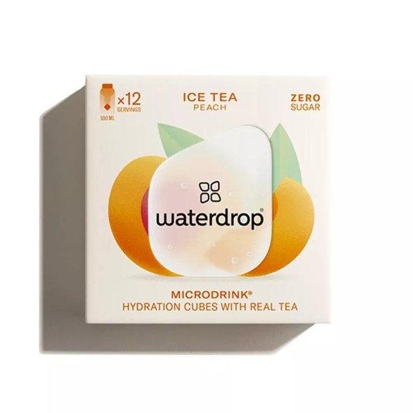 Chá Gelado de Pêssego Waterdrop Microdrink x12 | Ipontennis
