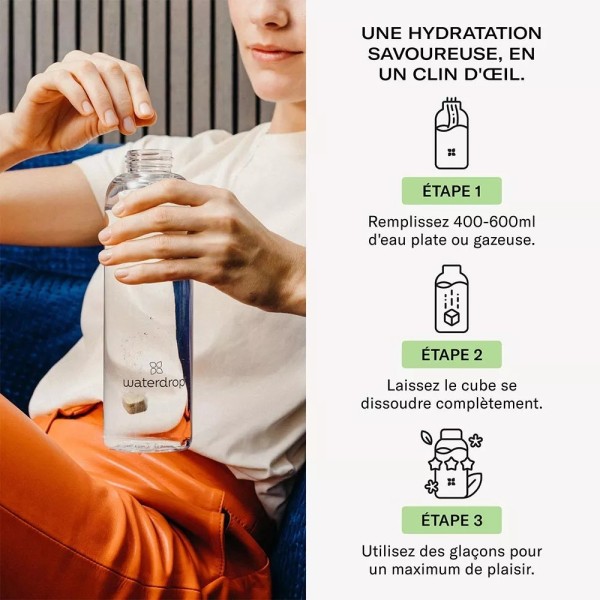 Waterdrop Ice Tea Peach Microdrink x12 | Ipontennis