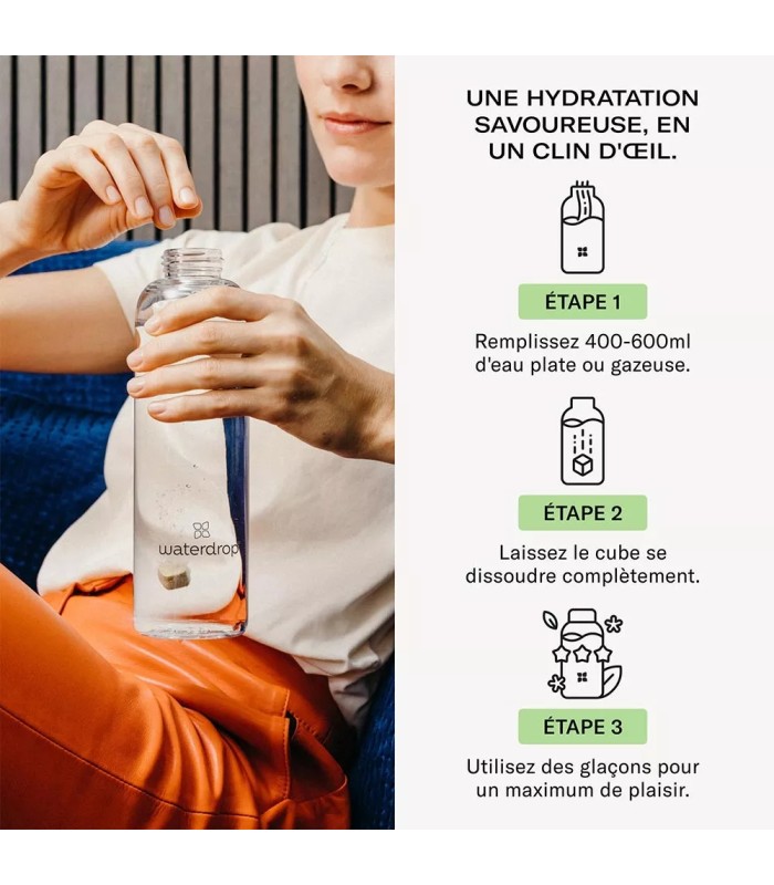 Gocce d'acqua Tè Freddo alla Pesca Microdrink x12 | Ipontennis