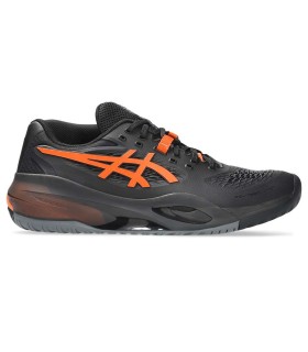 Scarpe da tennis Asics Gel Resolution X nere e arancioni | IPONTENNIS