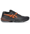 Scarpe da tennis Asics Gel Resolution X nere e arancioni | IPONTENNIS
