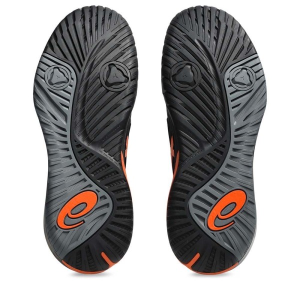 Tenis Asics Gel Resolution X Preto Laranja | IPONTENNIS