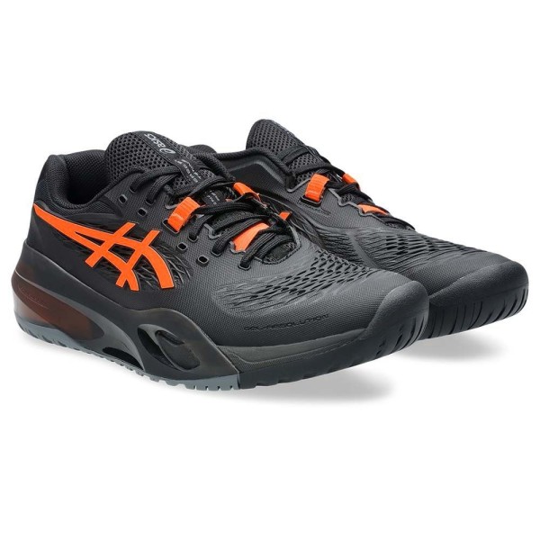 Tenis Asics Gel Resolution X Preto Laranja | IPONTENNIS