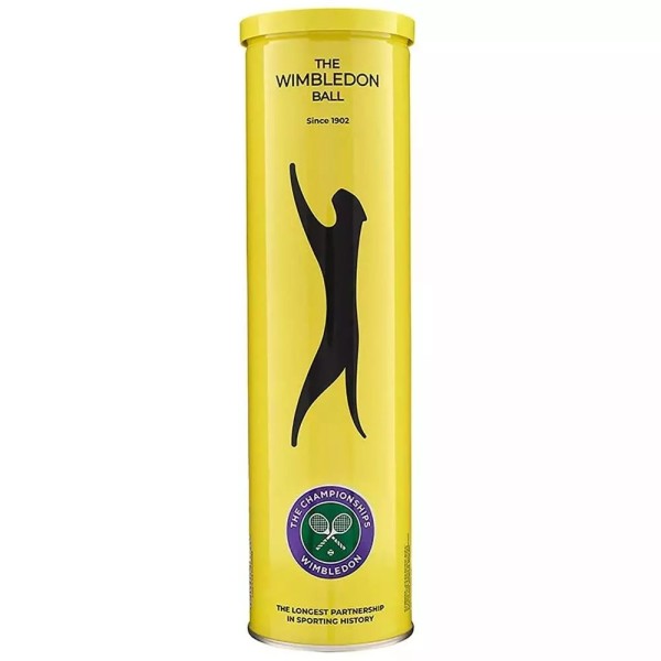 Bote de 4 pelotas Slazenger Wimbledon 2