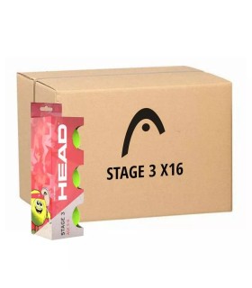 Caixa de 16x3 bolas de tênis HEAD TIP Red | IPONTENNIS