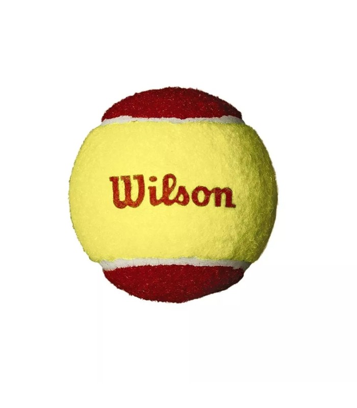 Bag of 3 red Wilson Starter Stage 3 balls | IPONTENNIS
