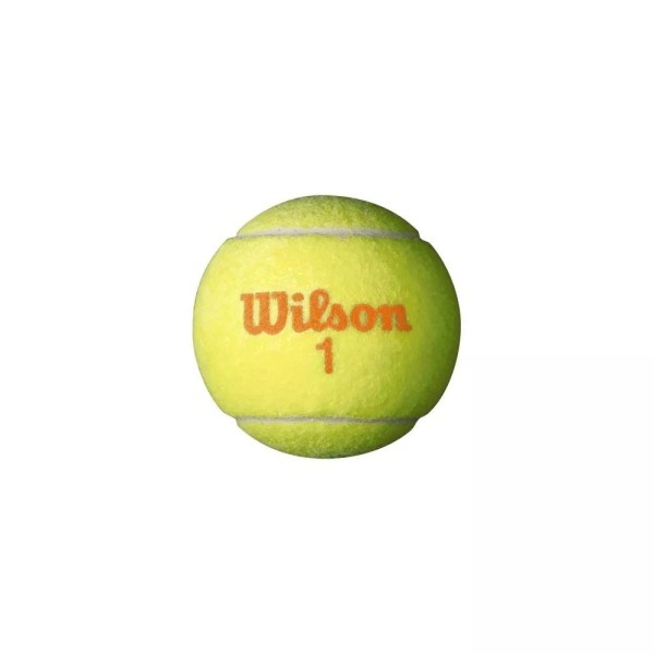 Saco de 3 bolas Wilson Starter Stage 2 laranja | IPONTENNIS