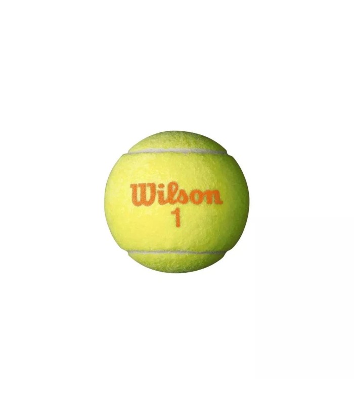 Bolsa de 3 pelotas Wilson Starter Stage 2 naranja 2