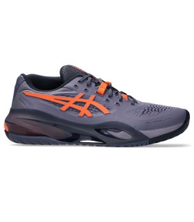 Tenis Asics Gel Resolution X Roxo Laranja | IPONTENNIS