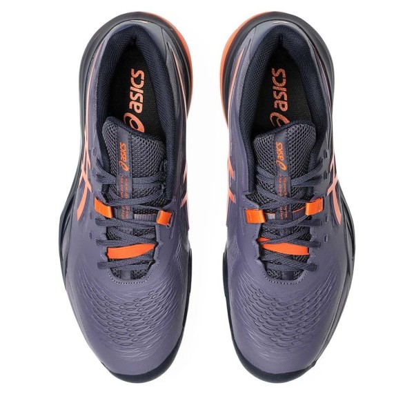 Zapatillas Asics Gel Resolution X Morado / Naranja 4