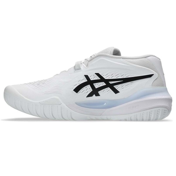 Asics Gel Resolution X White Black Shoes | IPONTENNIS