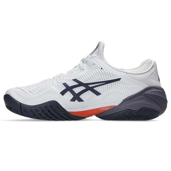 Tenis Asics Gel Court FF 3 Branco Laranja | IPONTENNIS