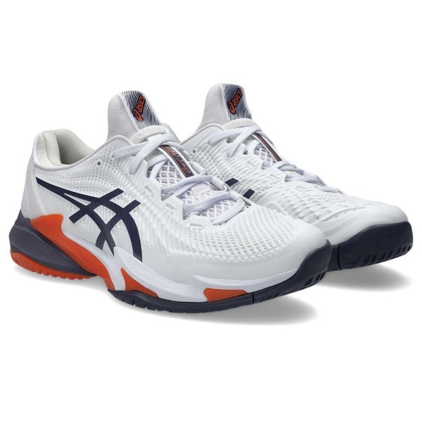Zapatillas Asics Gel Court FF 3 Blanco / Naranja 5