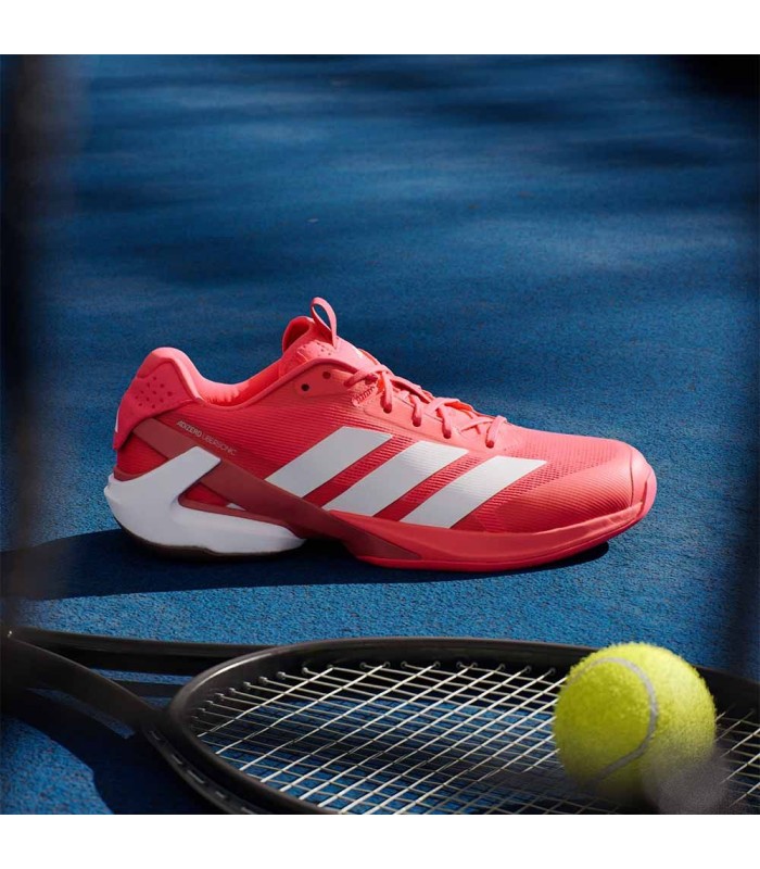 Tenis Adidas Adizero Ubersonic 5 Vermelhas | IPONTENNIS