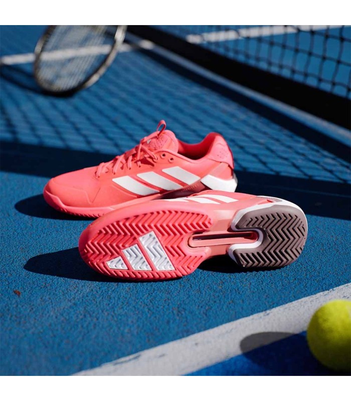 Adidas Adizero Ubersonic 5 Red Shoes | IPONTENNIS