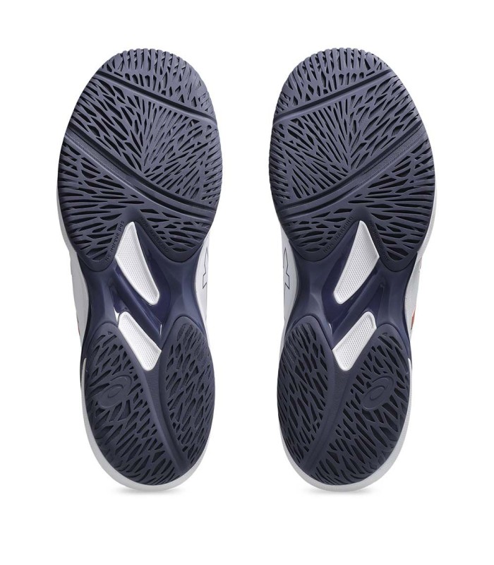 Tenis Asics Gel Solution Swift FF 2 Branco Laranja | IPONTENNIS