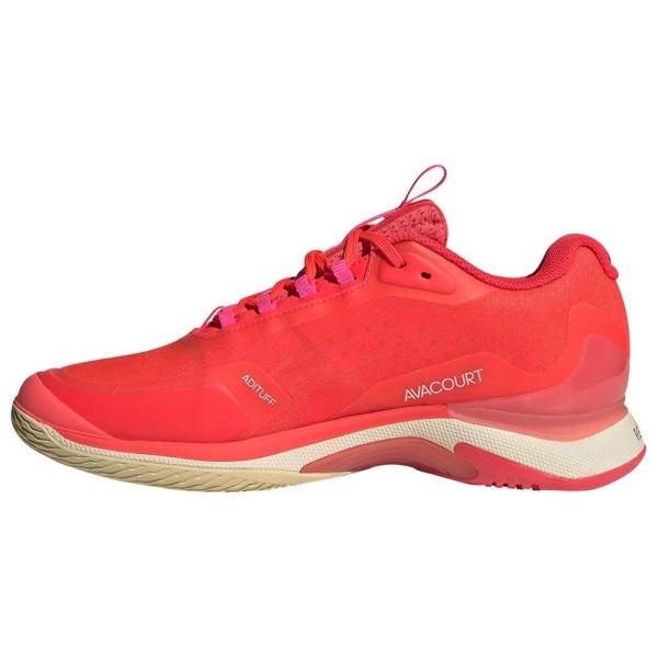 Zapatillas Adidas Avacourt 2 Mujer Rojas 2