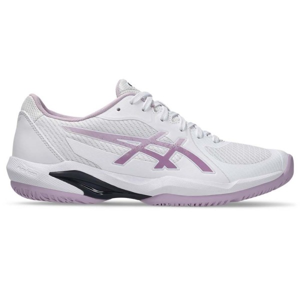 Women's Asics Solution Swift FF 2 White Pink Shoes | IPONTENNIS