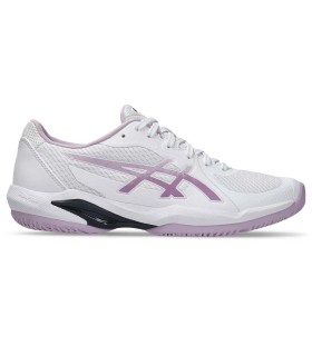 Women's Asics Solution Swift FF 2 White Pink Shoes | IPONTENNIS