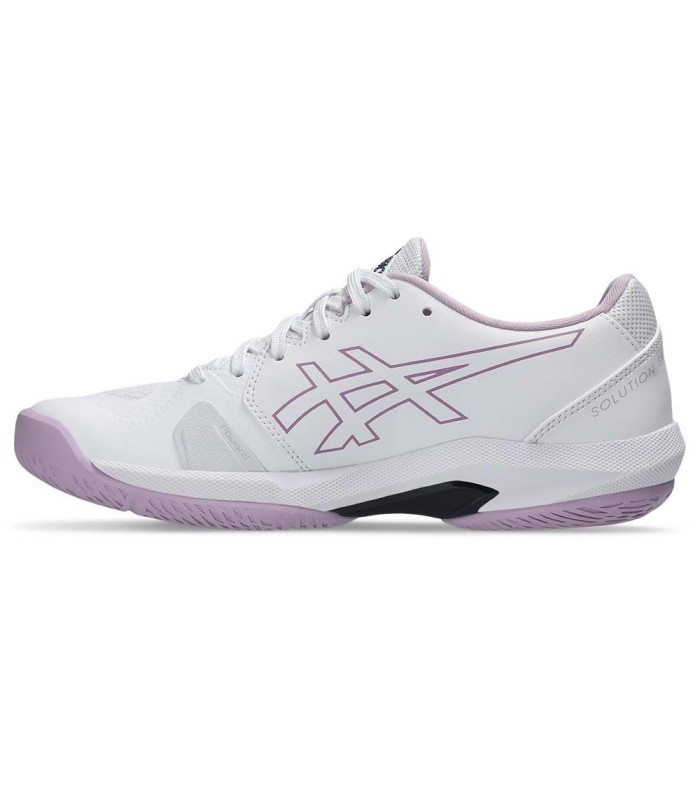 Tenis Femininas Asics Solution Swift FF 2 Brancas e Rosas | IPONTENNIS