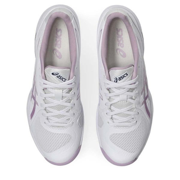 Tenis Femininas Asics Solution Swift FF 2 Brancas e Rosas | IPONTENNIS