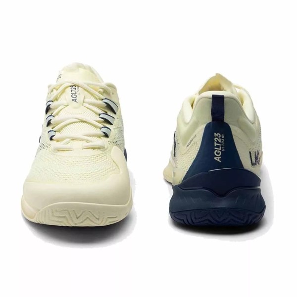 Shoes Lacoste AG-LT23 Ultra Yellow Navy Blue | IPONTENNIS