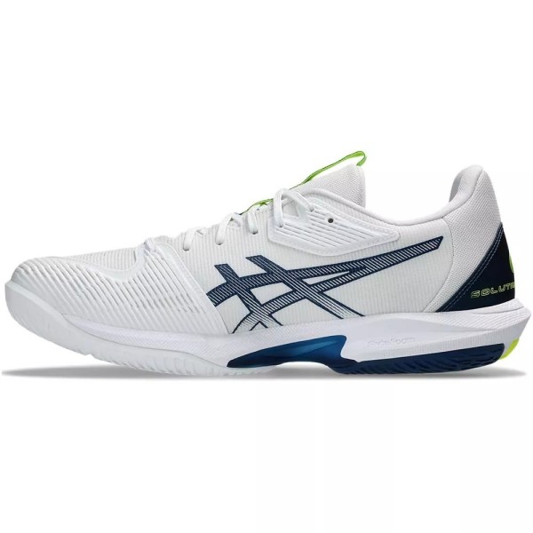 Asics Gel Solution Speed FF 3 White Yellow Blue shoes | IPONTENNIS