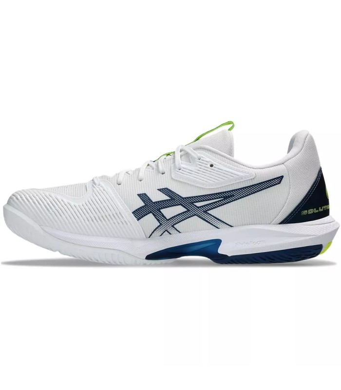 Tenis Asics Gel Solution Speed FF 3 Branco Amarelo Azul | IPONTENNIS